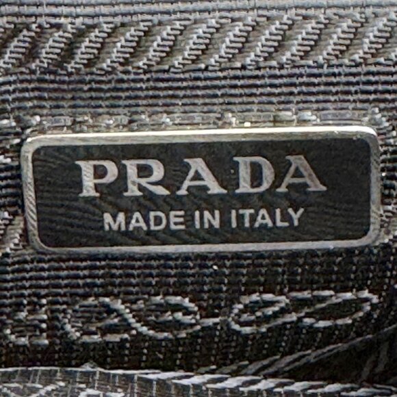 Prada  Triangle Leather Clutch Yellow - Picture 12 of 13